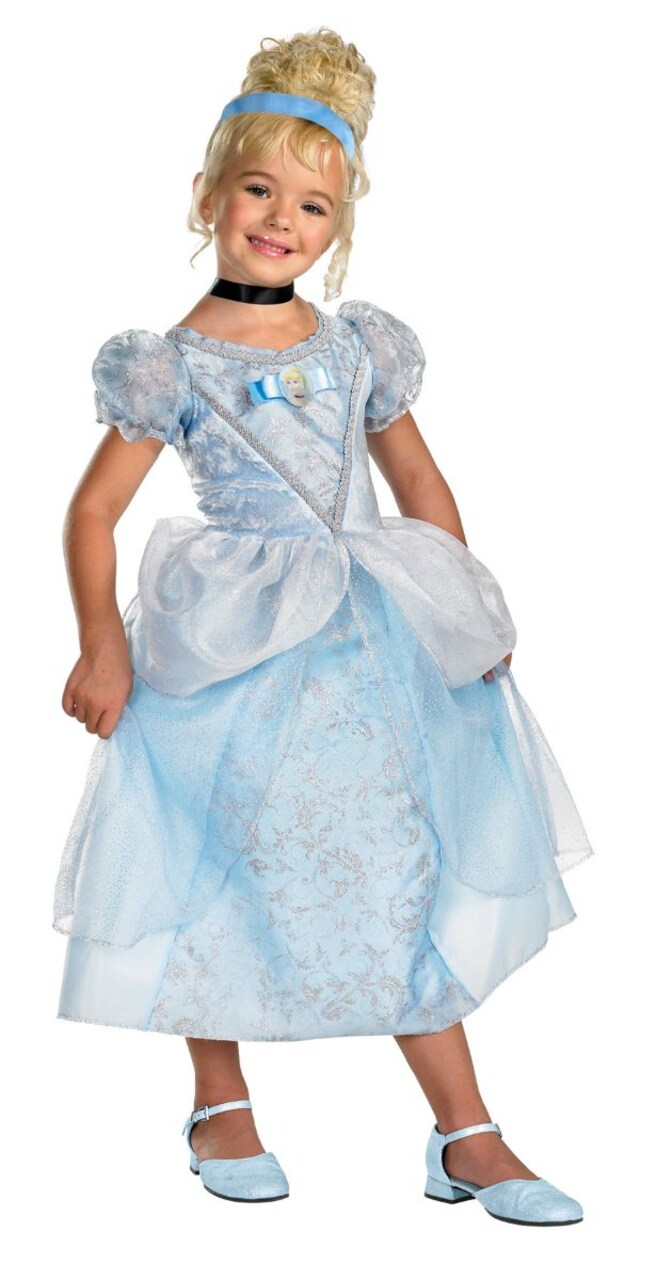 The Costume Center Blue and White Cinderella Girl Child Halloween Costume - Medium